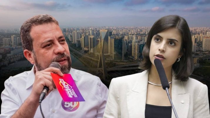 guilherme boulos tabata amaral psol psb eleições 2024 são paulo sp