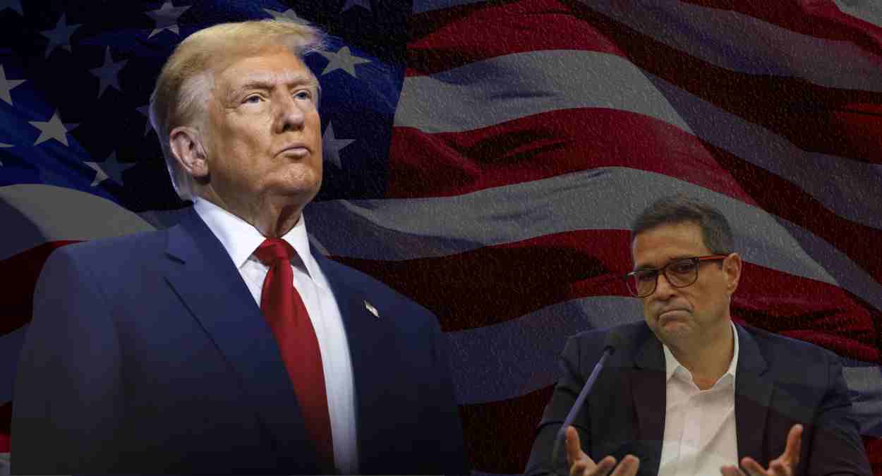 Donald Trump, candidato à presidência dos Estados Unidos (EUA) e Roberto Campos Neto, presidente do Banco Central, gestora fala sobre risco fiscal
