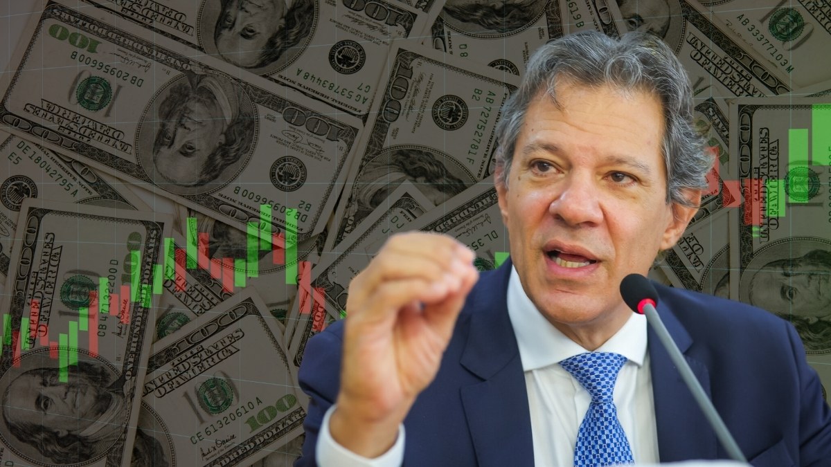 O que o ministro da Fazenda, Fernando Haddad, tem a ver com a alta do dólar.