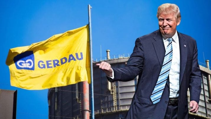 gerdau ggbr4 goau4 trump dividendos