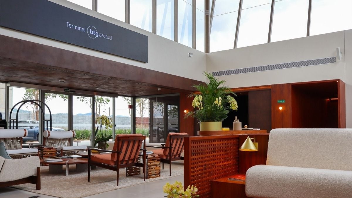 lounge terminal luxo btg pactual