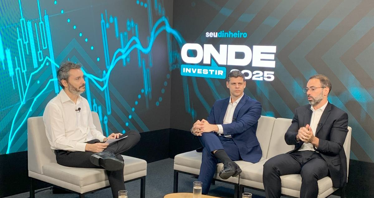 Bruno Funchal, CEO da Bradesco Asset, e Felipe Miranda, fundador da Empiricus