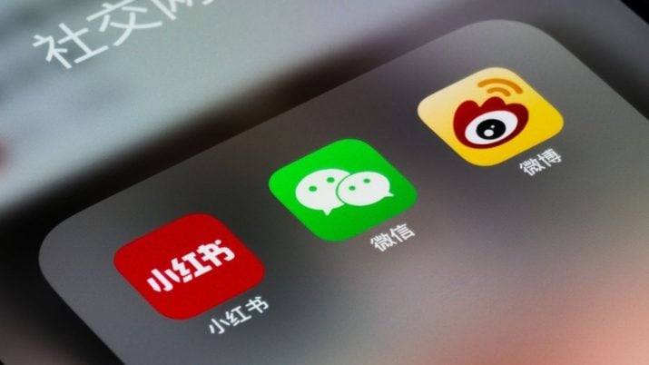 SÓ USO EDITORIAL rednote app tiktok china rede social