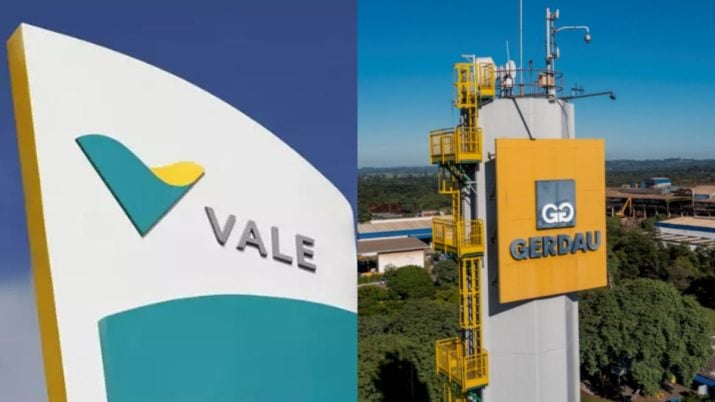 Vale (VALE3) ou Gerdau (GGBR4)? Apenas uma ação de mineração e siderurgia está entre as 5 mais recomendadas para dividendos após o 4T24