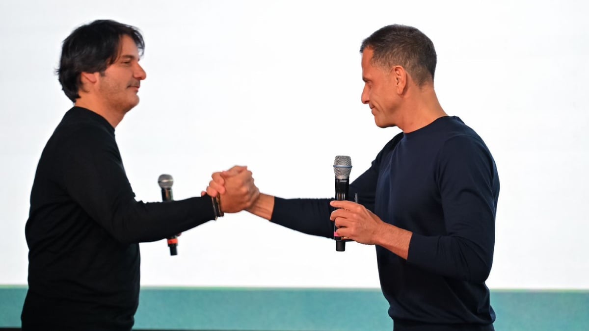 Roberto Jatahy (à esquerda) e Alexandre Birman, principais acionistas e gestores da Azzas 2154