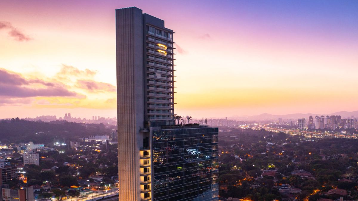 Edifício River One, localizado em São Paulo.