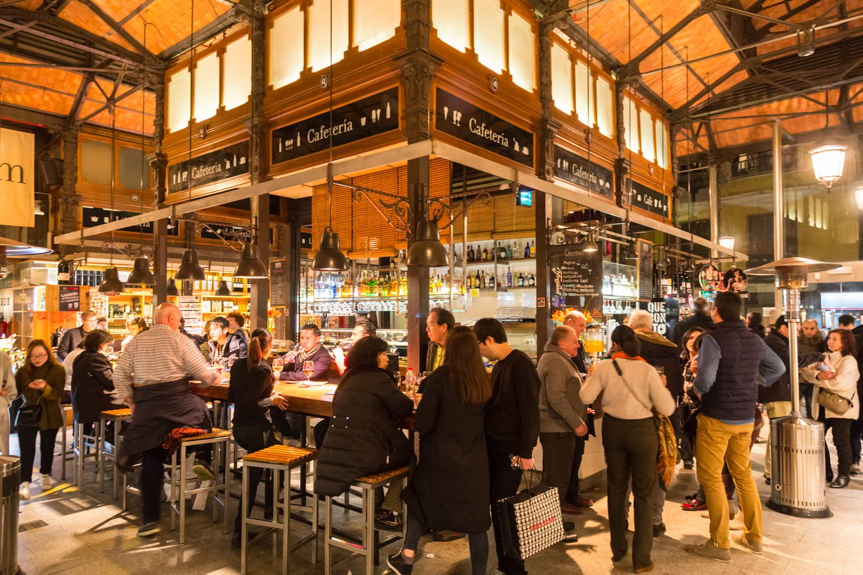 Mercado San Miguel, em Madrid