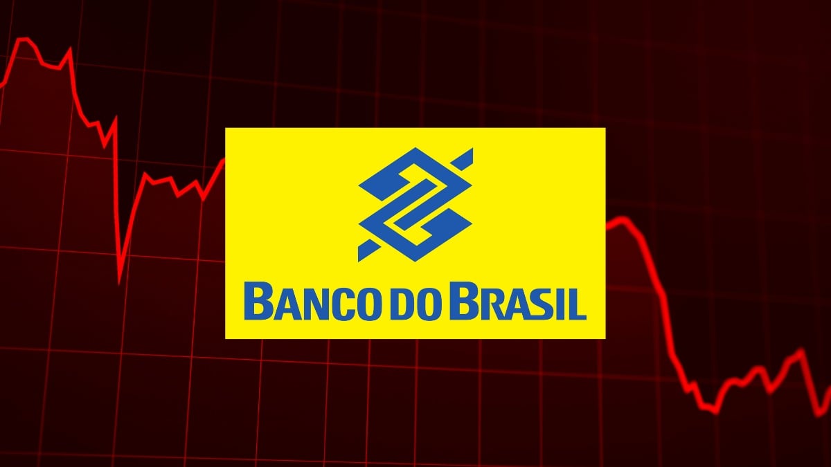 Ações do Banco do Brasil (BBAS3) caem forte na B3.
