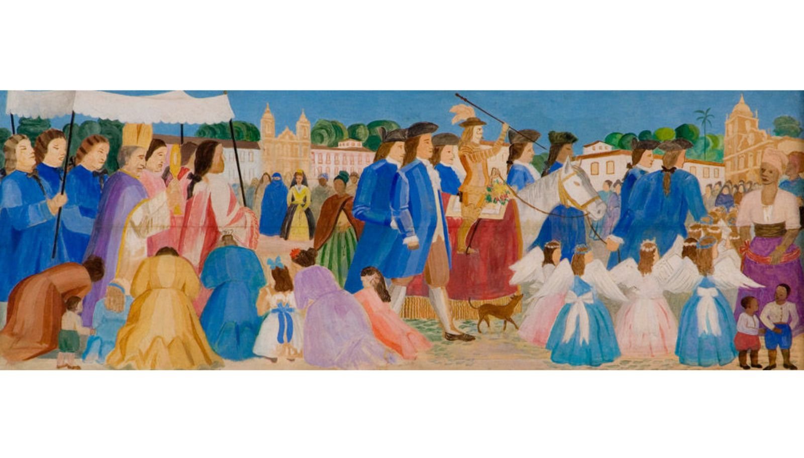 “Procissão do Santíssimo (Estudo)” (1956)