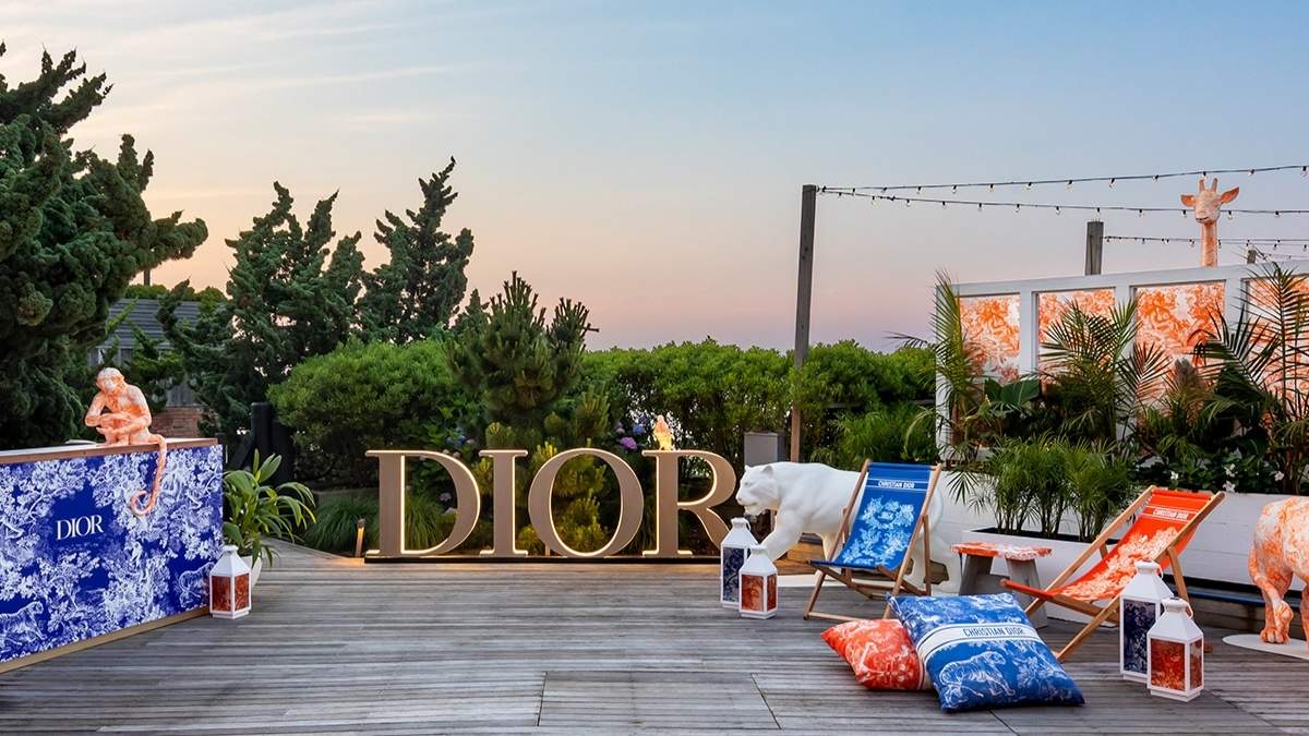 dior verão europeu pop up luxo moda
