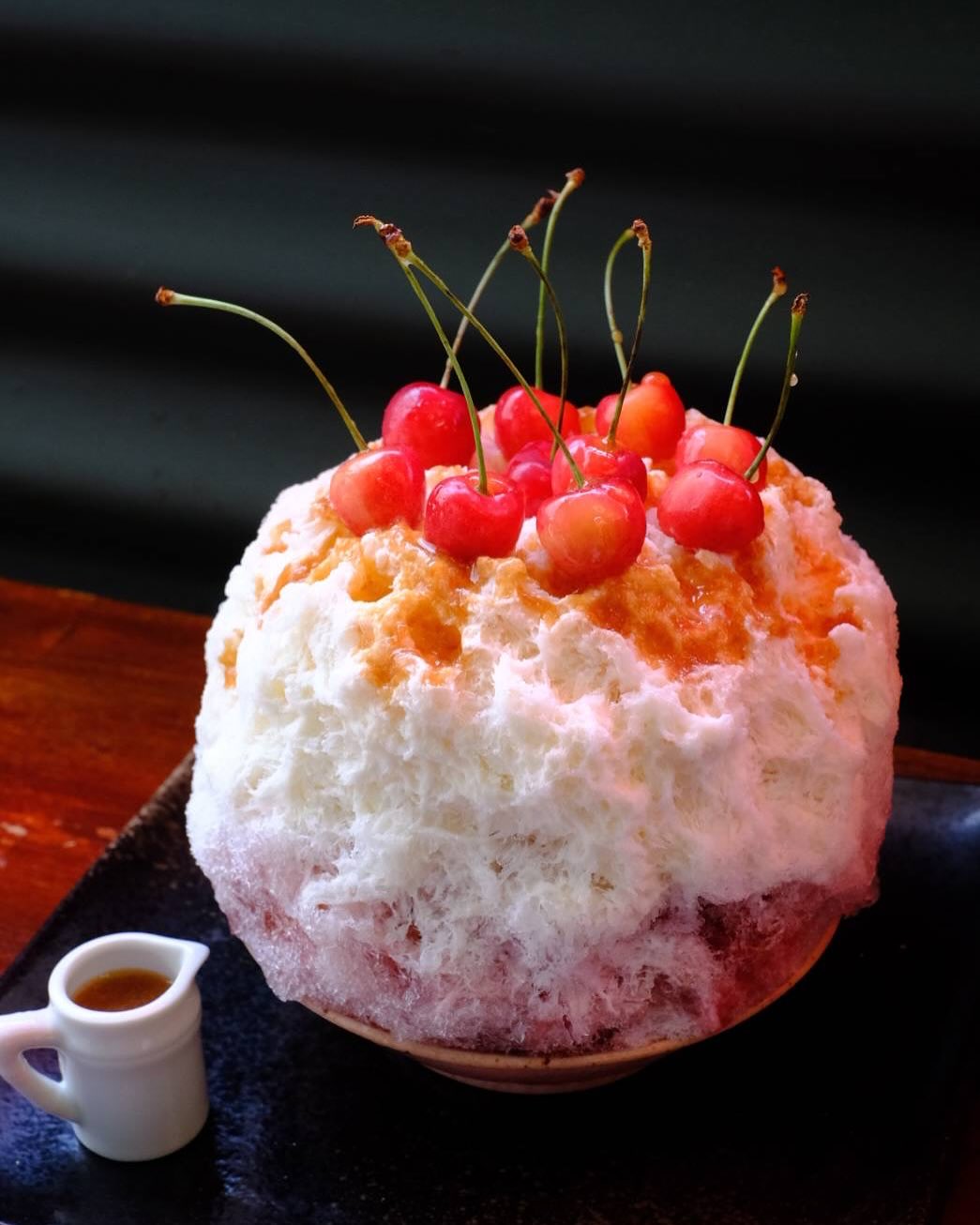 Kakigori do Parlor Vinefru, em Tóqui