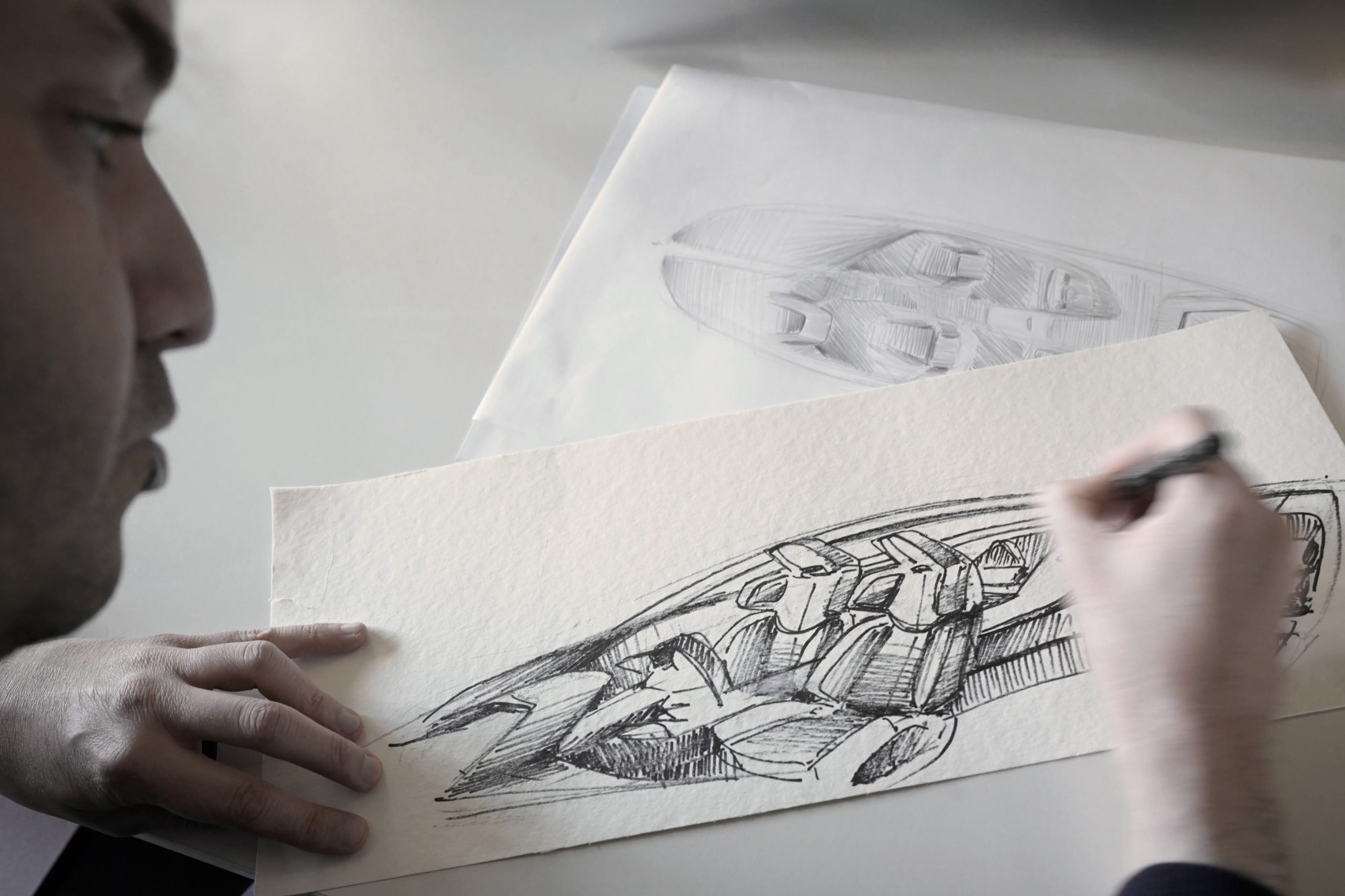O croqui da BMW Concept Speedtop