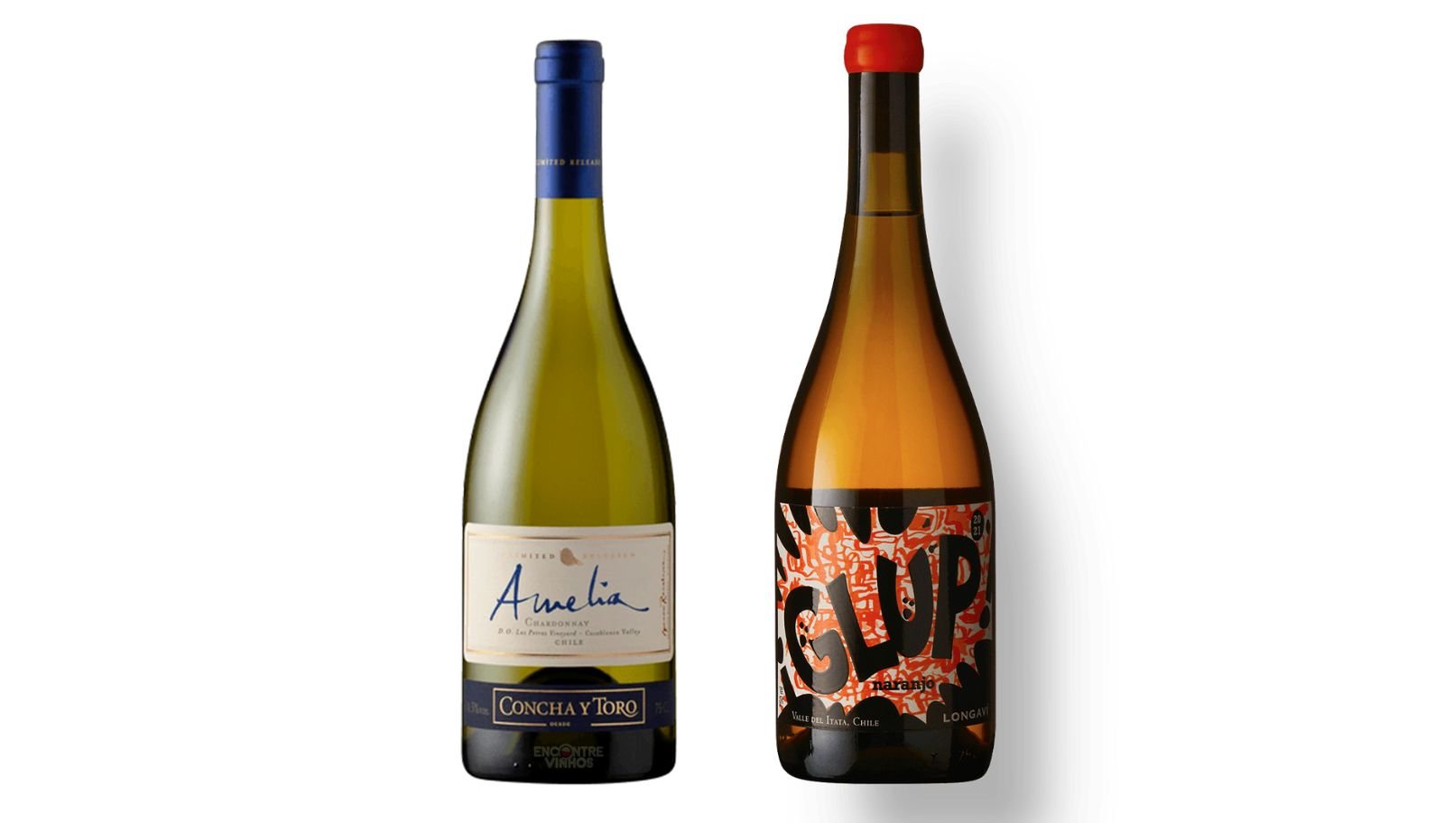 Concha y Toro Amelia Chardonnay & Longaví Glup Naranjo
