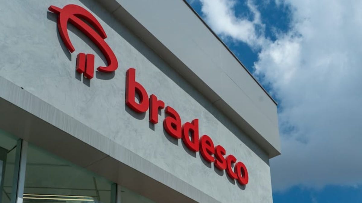Fachada do Bradesco (BBDC4).