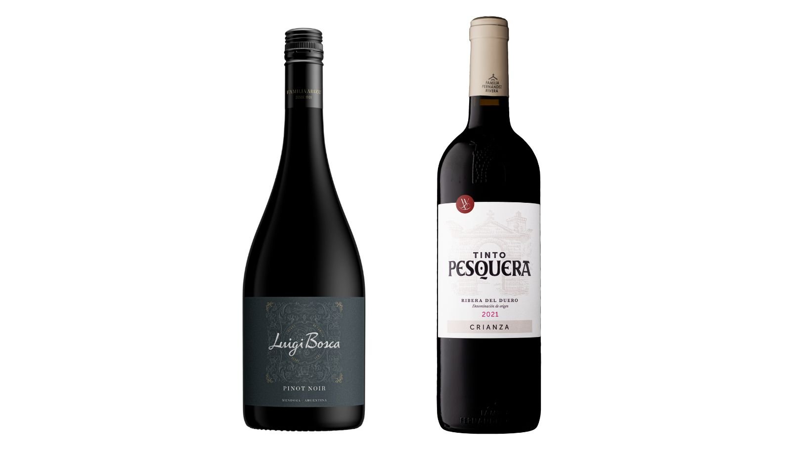 Luigi Bosca De Sangre Pinot Noir & Pesquera Crianza