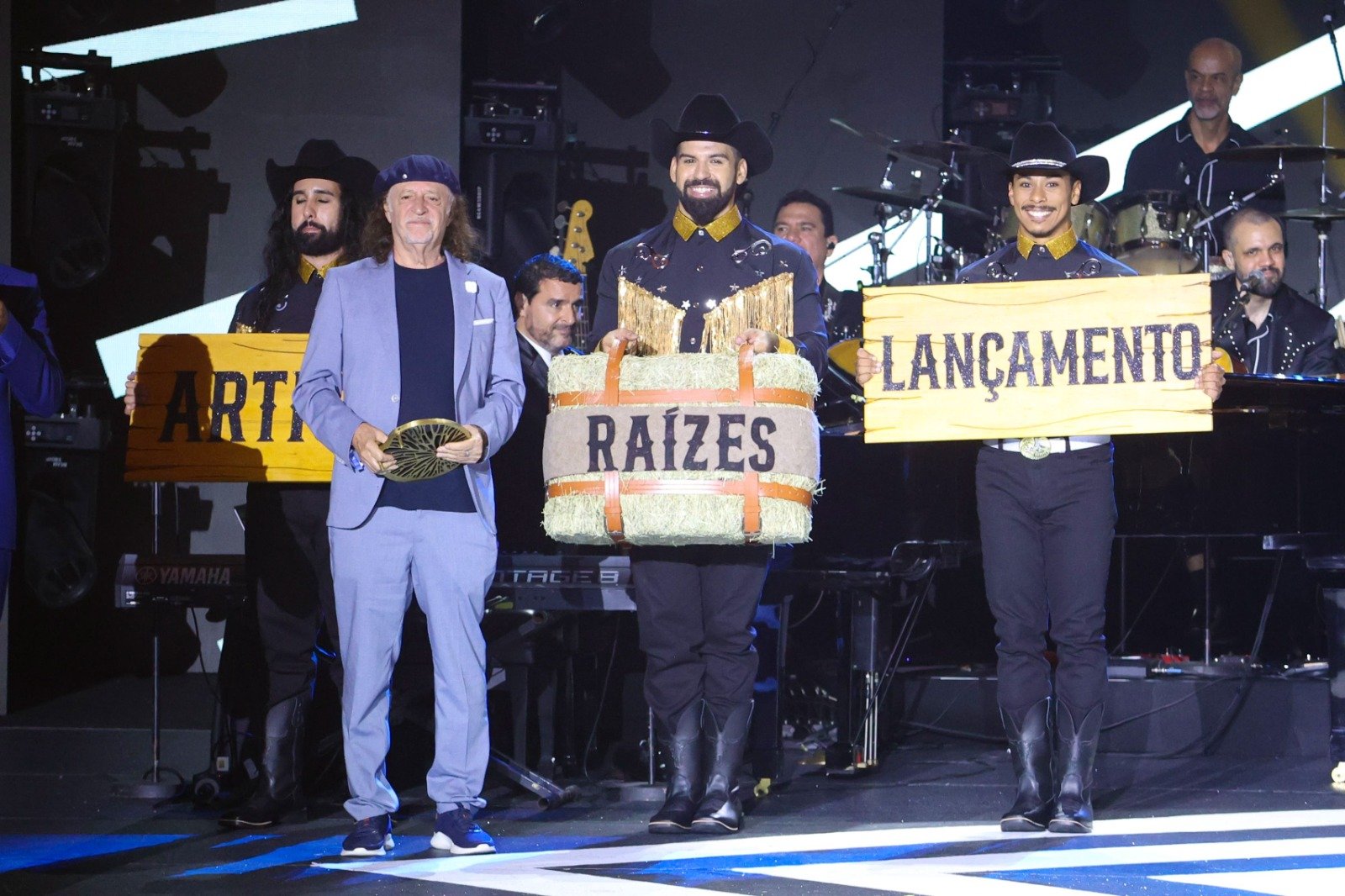 Alceu Valença, vencedor como artista na categoria Raízes