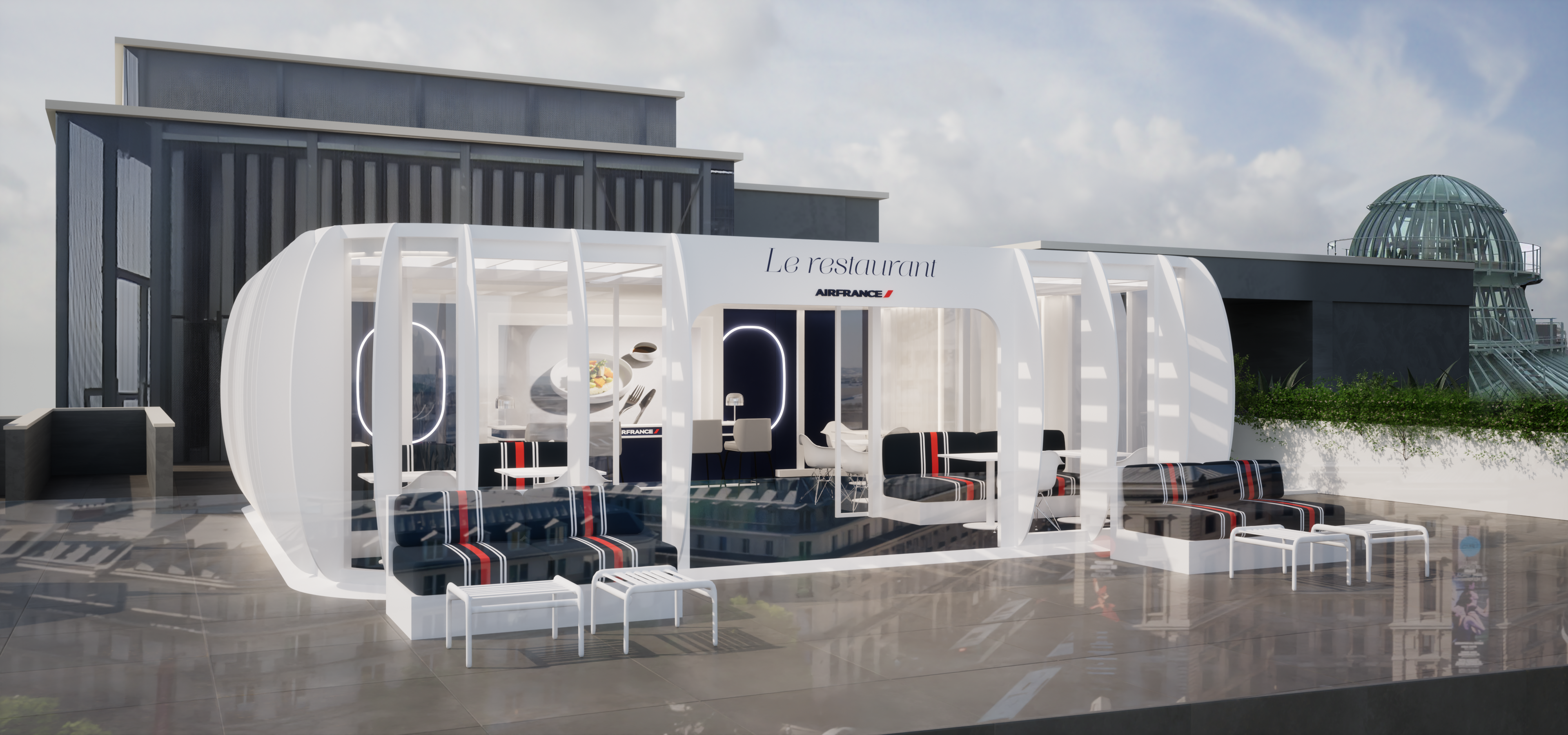 Le Restaurant funciona até dia 20 de agosto em Paris