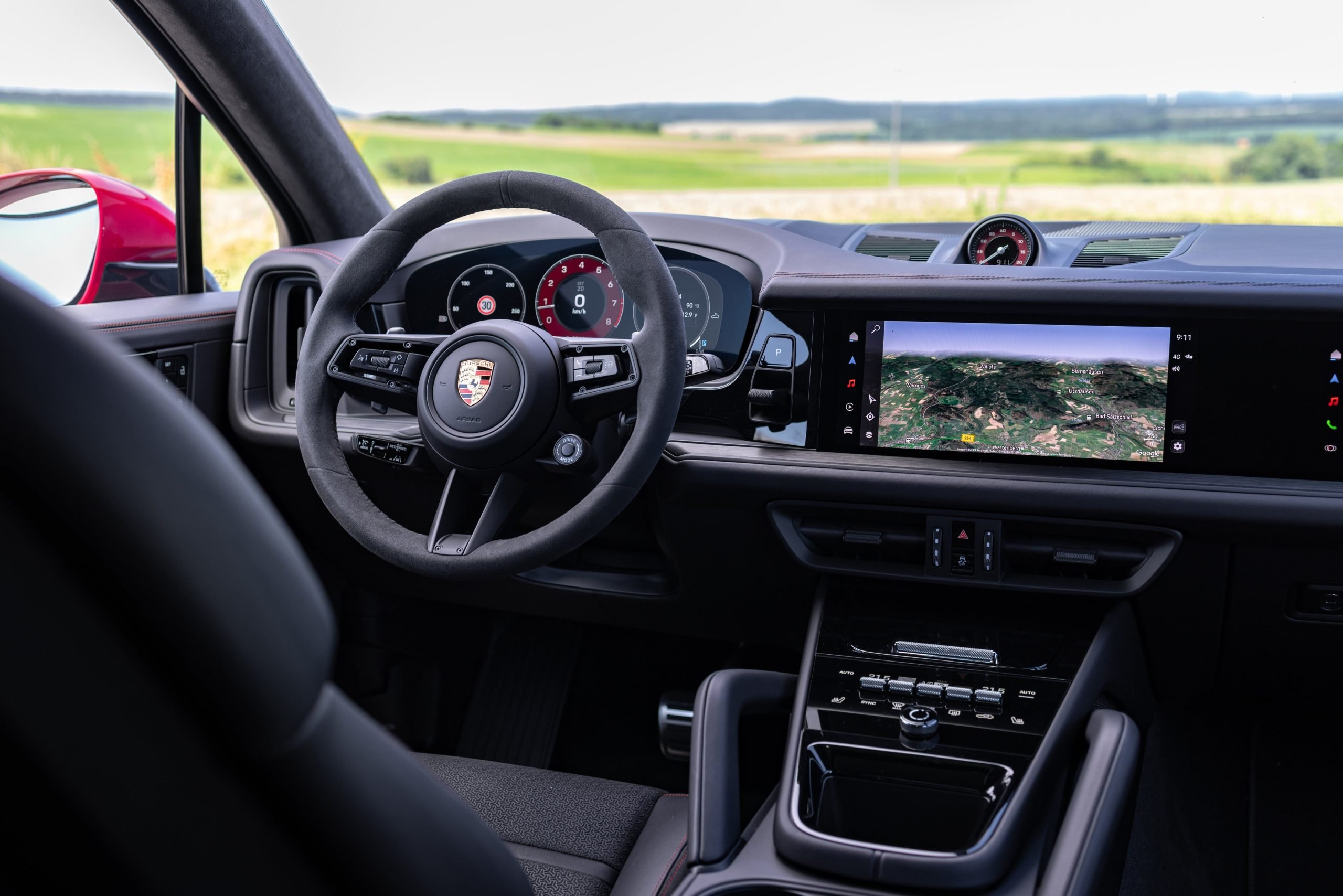 Porsche Cayenne GTS, o interior