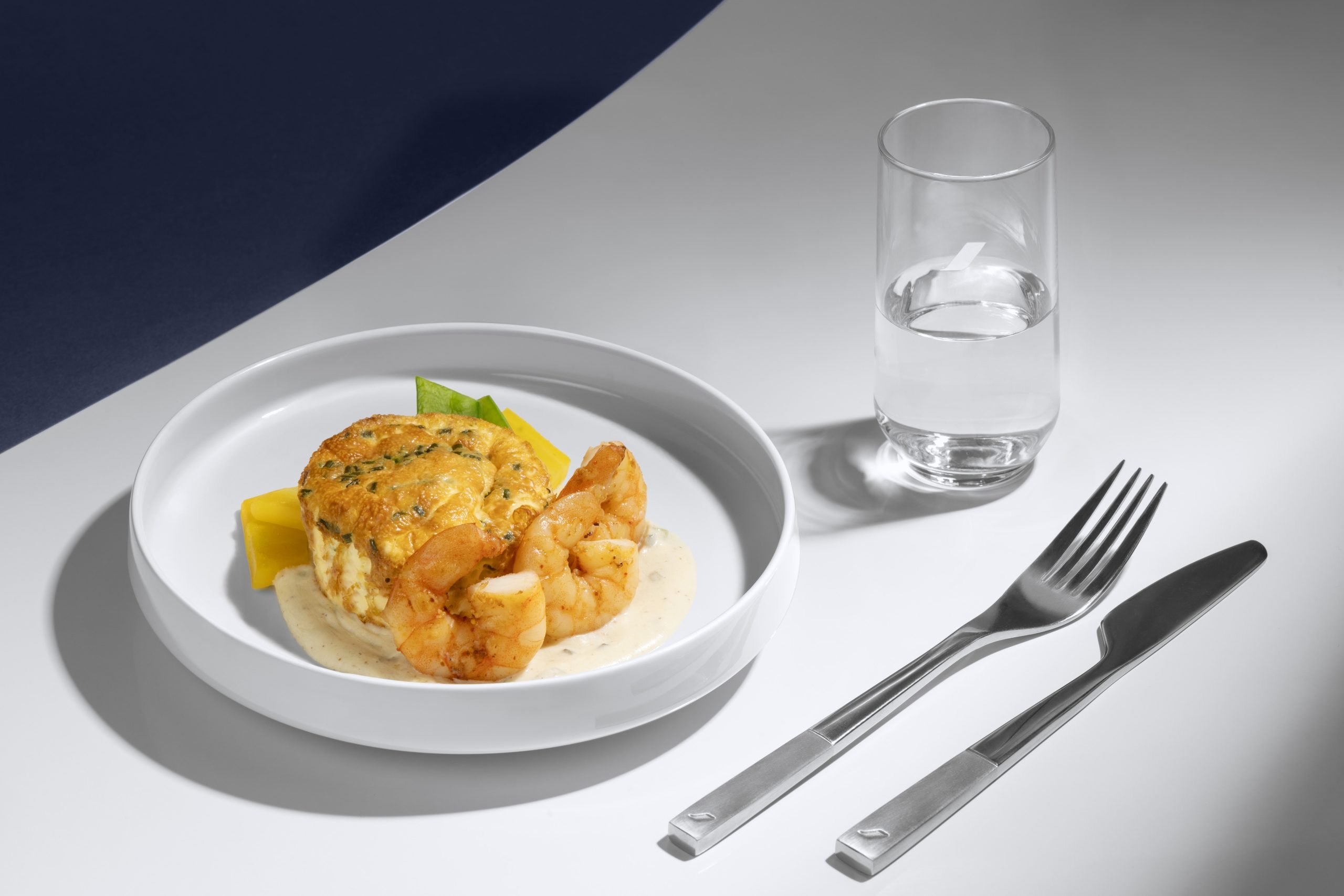 O cardápio do Le Restaurant é idêntico ao servido à bordo de voos na business class da Air France