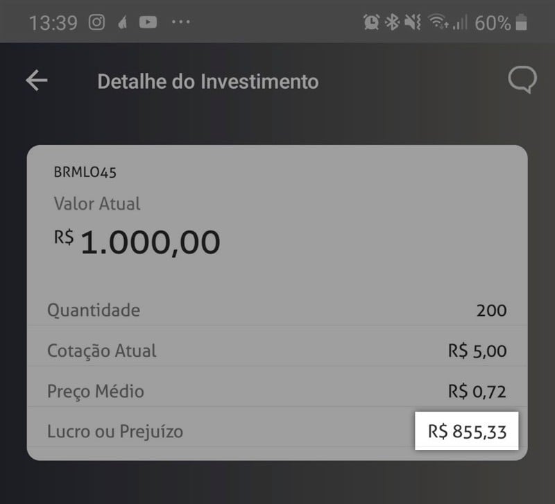 opções investimentos