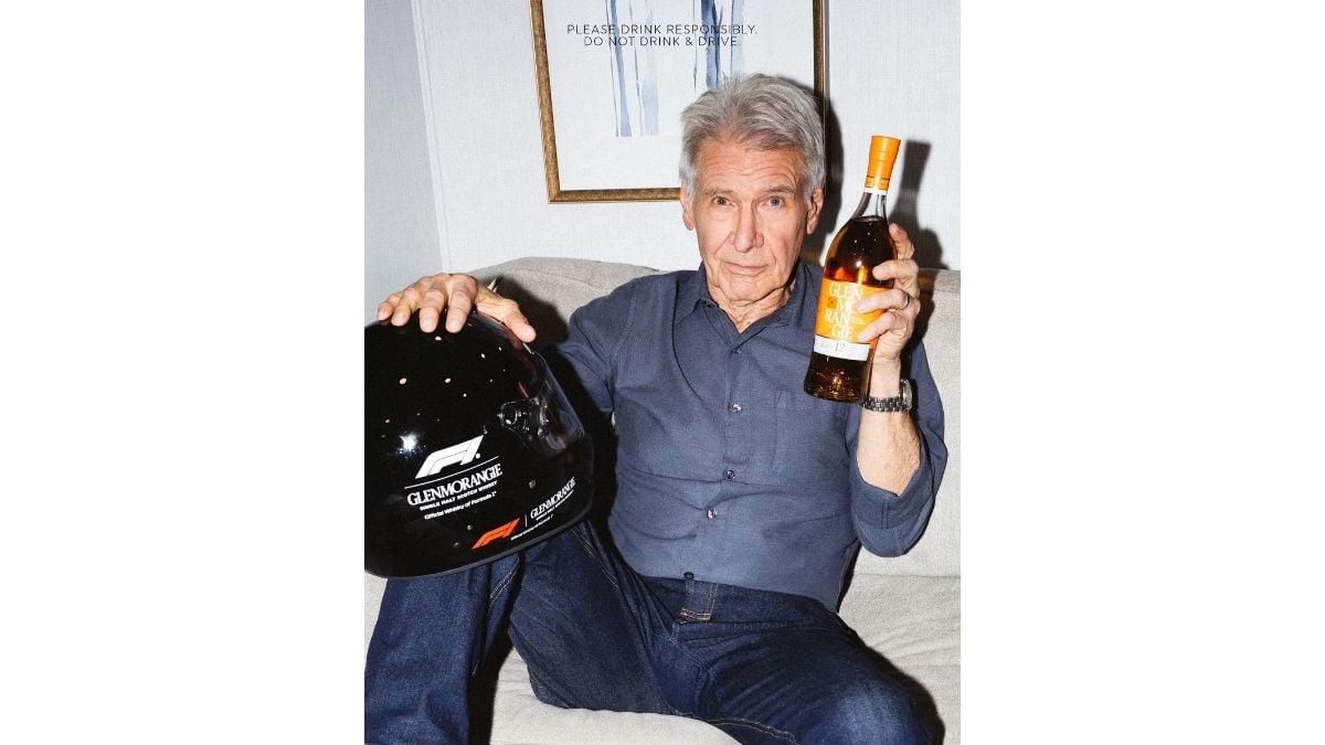 Glenmorangie uísque harrison ford fórmula 1 f1 esporte