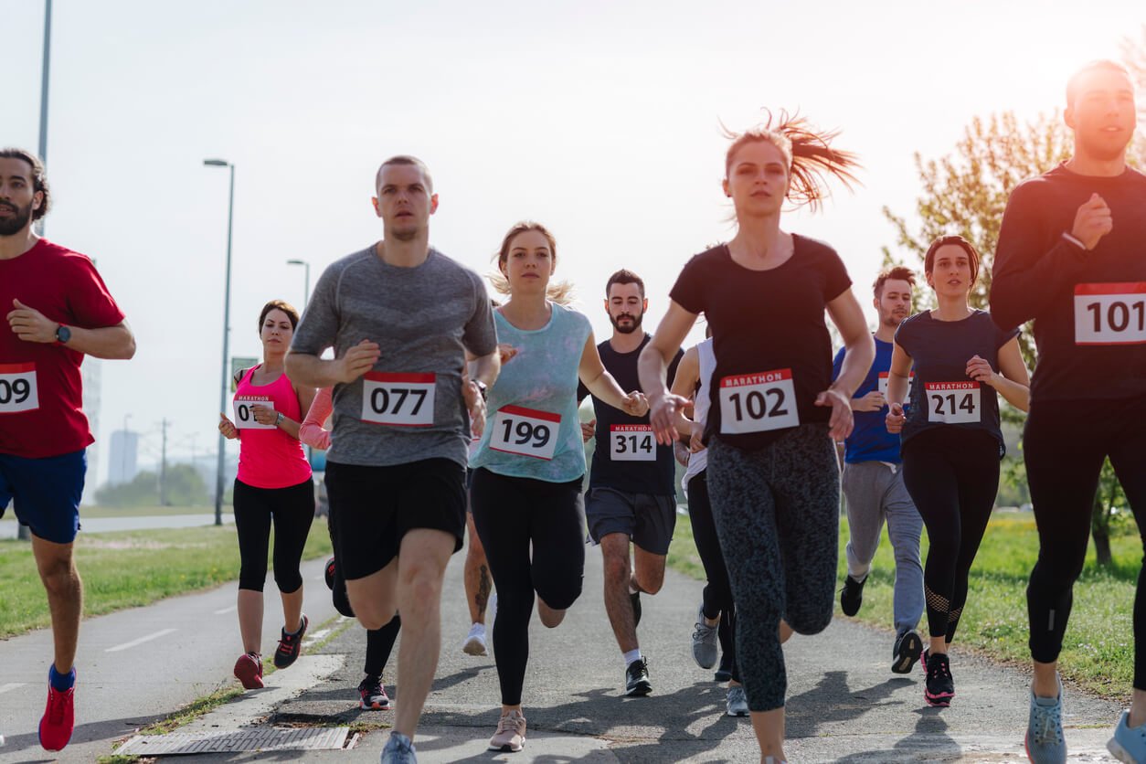 Corrida- corrida de rua - wellness