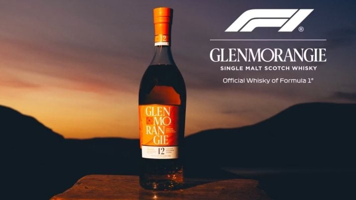 uísque oficial fórmula 1 lvmh luxo esporte carros Glenmorangie
