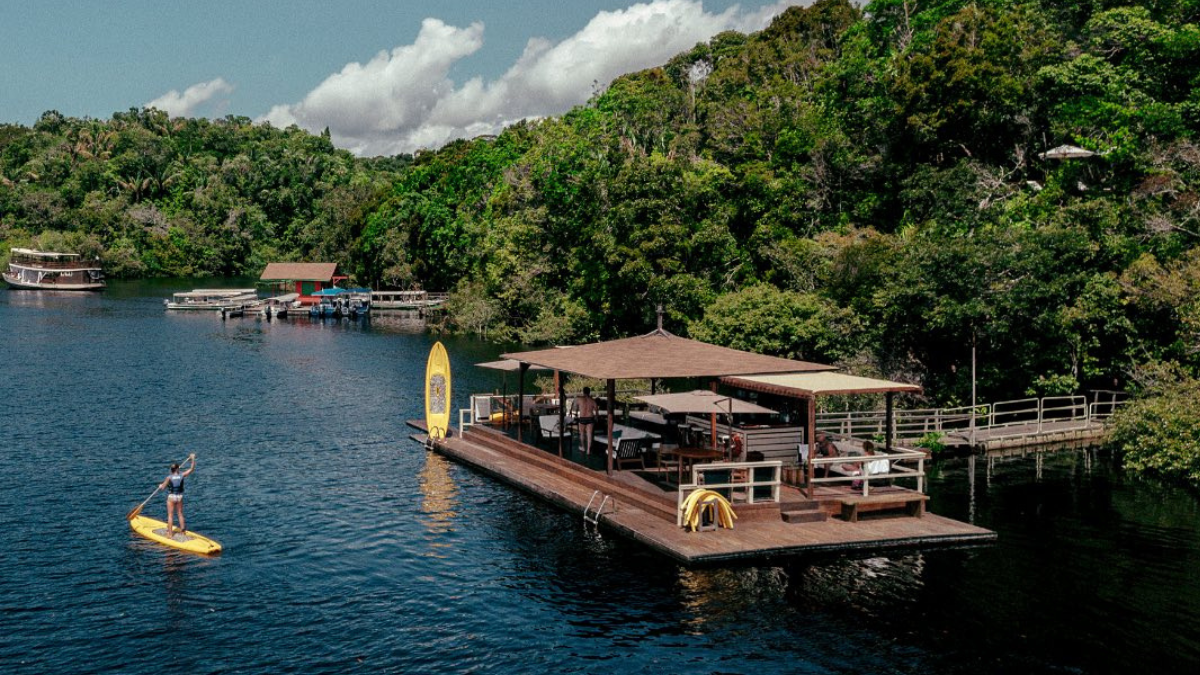 Anavilhanas Jungle Lodge, um dos hotéis com turismo de imersão, na Amazônia